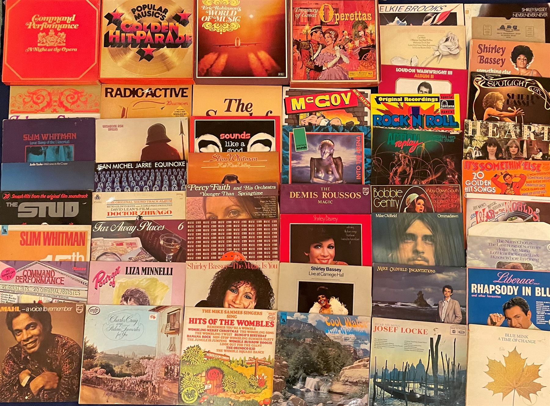 Collection of LP's including Mike Oldfield