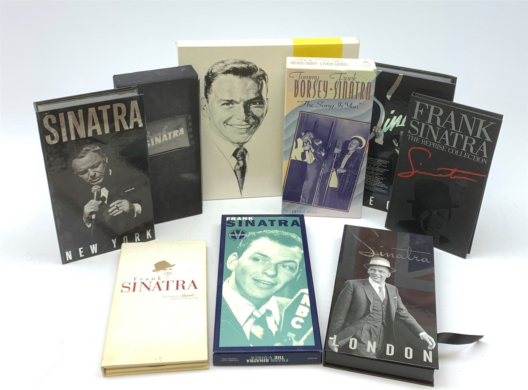 Frank Sinatra: Nine CD box sets comprising The Complete Capitol Singles Collection