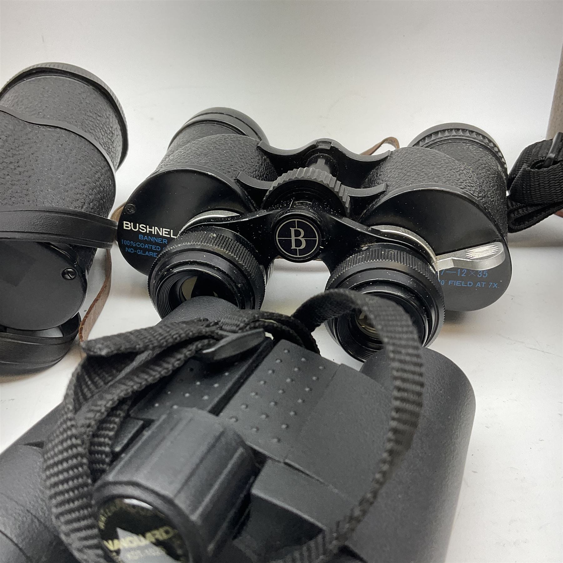 Pair of Russian USSR 6NU 7 x 50 binoculars with two pairs of light filters no.N82004148; pair of Bus - Image 2 of 5