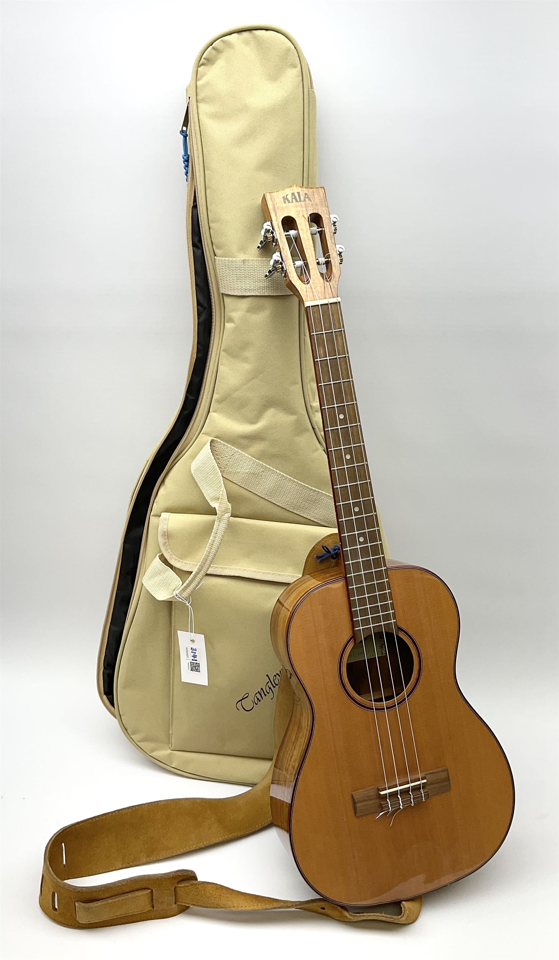 Modern Kala ukulele with acacia back and sides