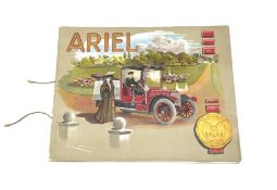 Motoring History - Ariel Silent Motors catalogue 1909 with additional unbound folded page