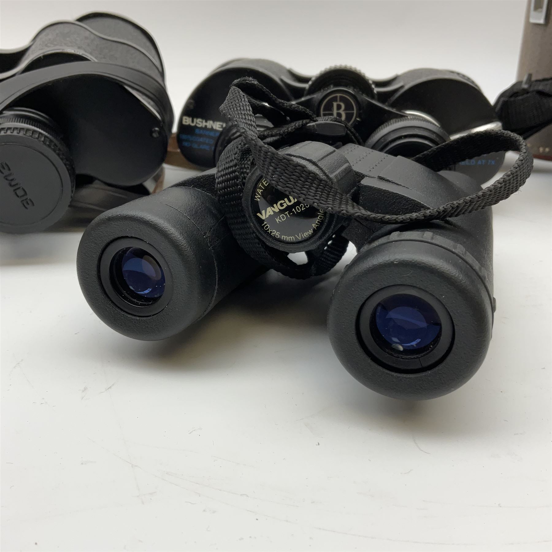 Pair of Russian USSR 6NU 7 x 50 binoculars with two pairs of light filters no.N82004148; pair of Bus - Image 4 of 5