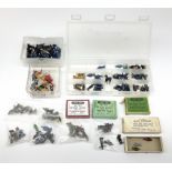 Hornby Dublo/Dinky - over one hundred and thirty die-cast and plastic figures including Station Staf