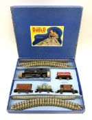 Hornby Dublo - three-rail EDG17 Tank Goods Train set with BR black 0-6-2 Tank locomotive No.69567