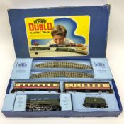 Hornby Dublo - three-rail EDP12 passenger train set with Duchess Class 4-6-2 locomotive 'Duchess of