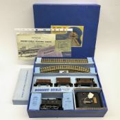 Hornby Dublo - three-rail EDG7 Tank Goods train set with LMS 0-6-2 tank locomotive No.6917