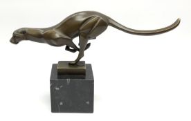 A bronze figure