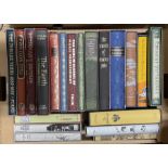 Folio Society - twenty volumes including London Portrait of a City; The Earth; The Siege of Quebec;