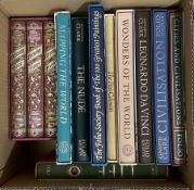 Folio Society - twelve volumes including Victorian Cities