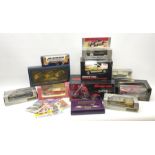 Lledo limited edition 'The Rolls-Royce Collection' boxed set of three 24 carat gold plated diecast v