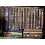 Folio Society - twenty-one volumes including The History of the Decline and Fall of the Roman Empire
