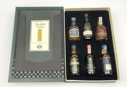 Classic Malts of Scotland 'The Distillers Edition' boxed set of six double matured single malt whisk