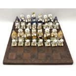 A Sylvia Smith chess set