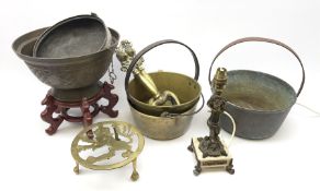 A group of metalware