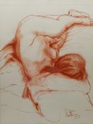 David Fisher (British 1963-): Sleeping Nude