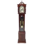 Mahogany longcase clock