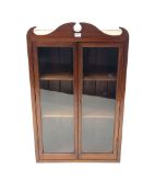 20th century stained glazed cabinet