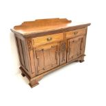 Edwardian oak sideboard