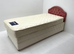 Dunlopillo 3' divan bed with spring base and head board