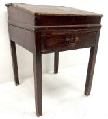 19th century pine writing desk