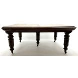 Late 19th Century oak boardroom table