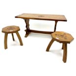 Yorkshire oak rectangular coffee table
