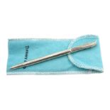 Tiffany silver roller ball pen