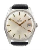 Omega Geneve automatic stainless steel wristwatch