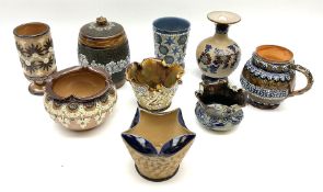 A group of Doulton Lambeth