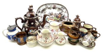 A group of 19th century ceramics
