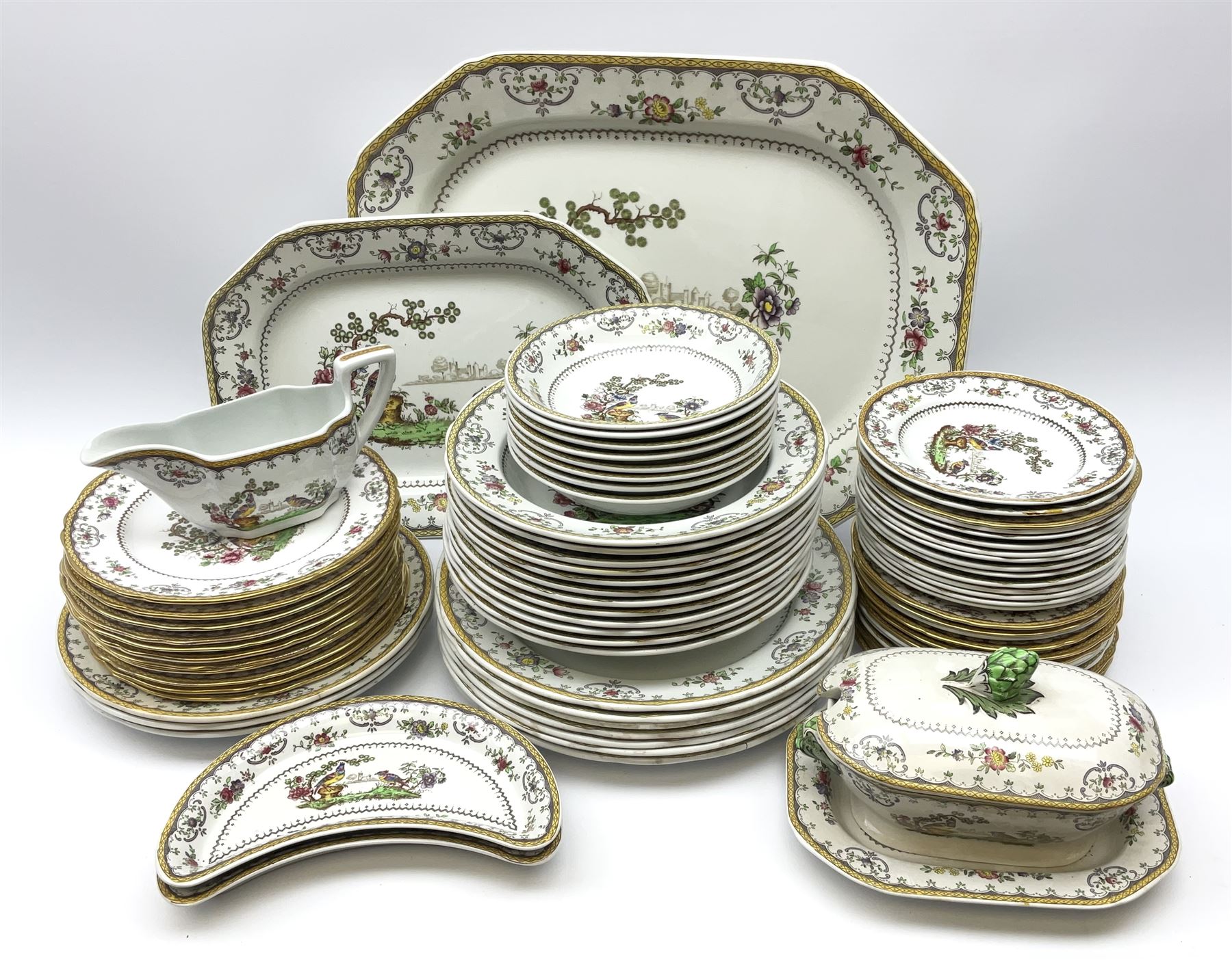 Spode Chelsea pattern dinner wares