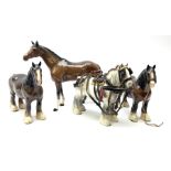 A Beswick large model of a Racehorse