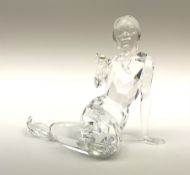 Swarovski Crystal mermaid H10.5cm