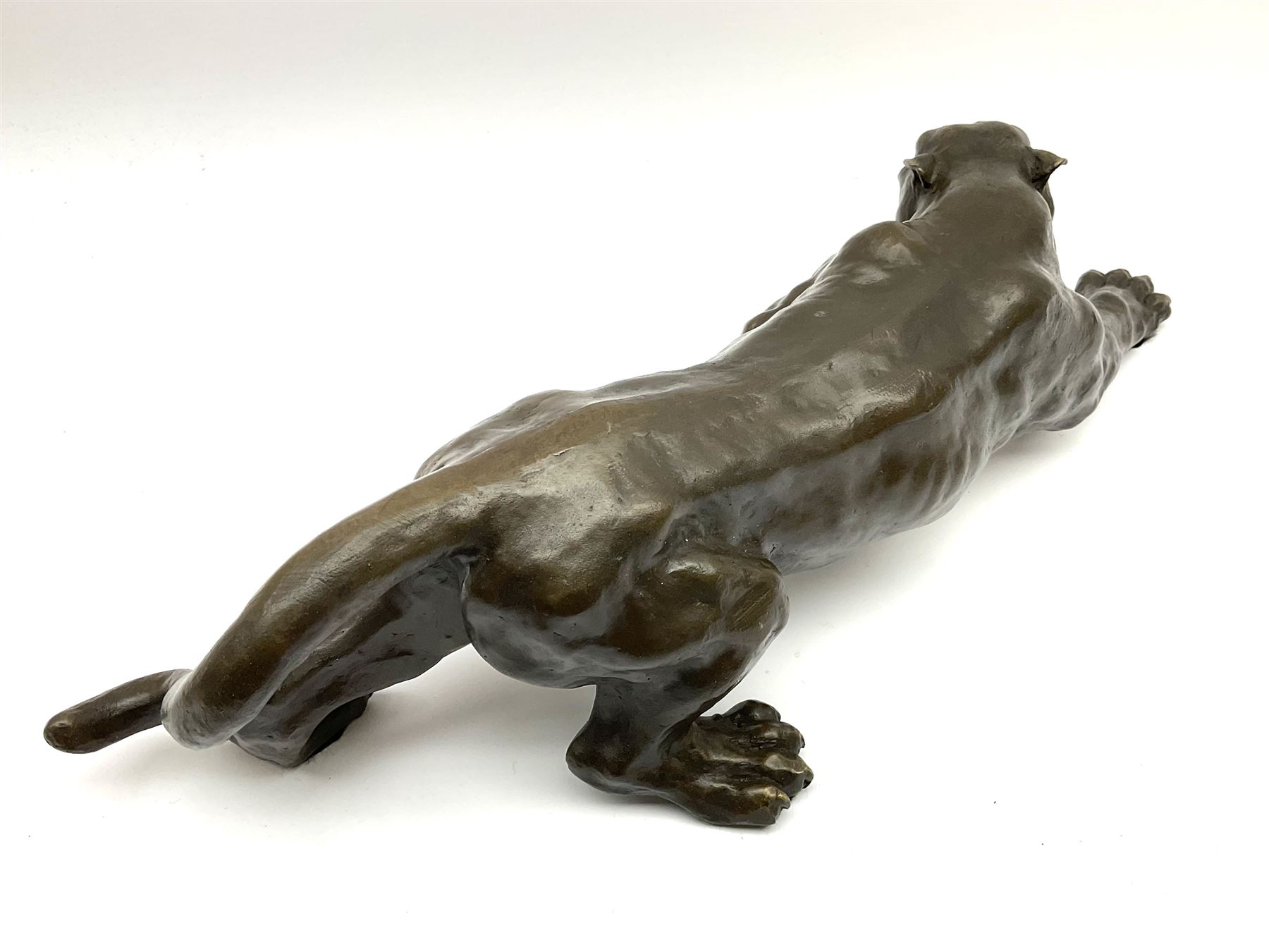 A bronze figure - Image 2 of 4