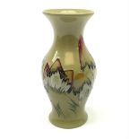 A Moorcroft vase of baluster form decorated in the Magical Toadstool pattern