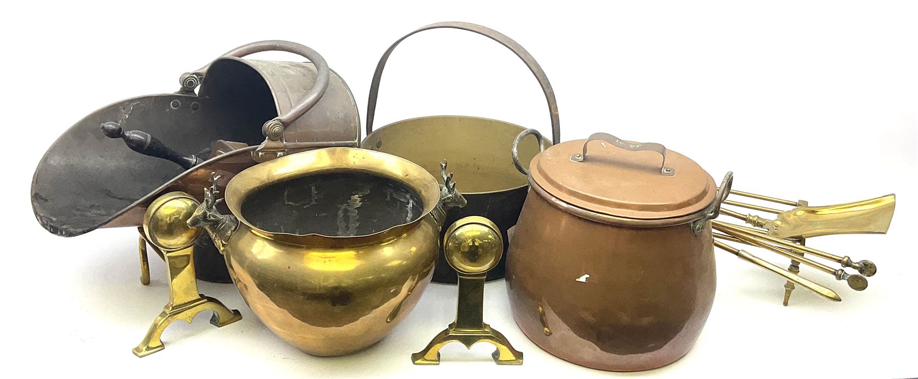 Selection of metal ware