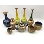 A group of Doulton Lambeth