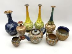 A group of Doulton Lambeth