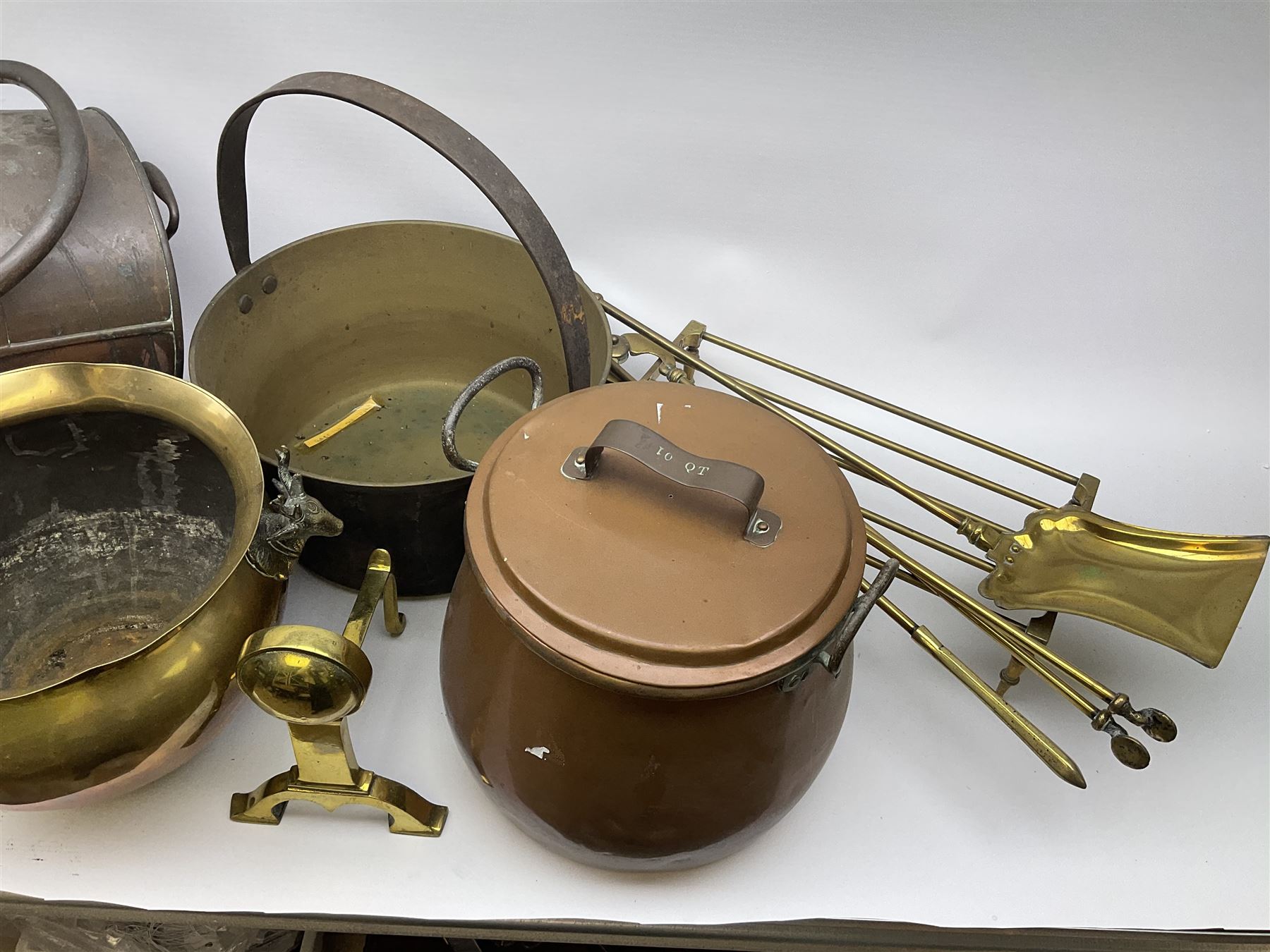 Selection of metal ware - Image 3 of 3