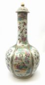 A 19th century Chinese Canton Famille Rose vase