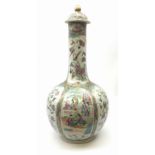 A 19th century Chinese Canton Famille Rose vase
