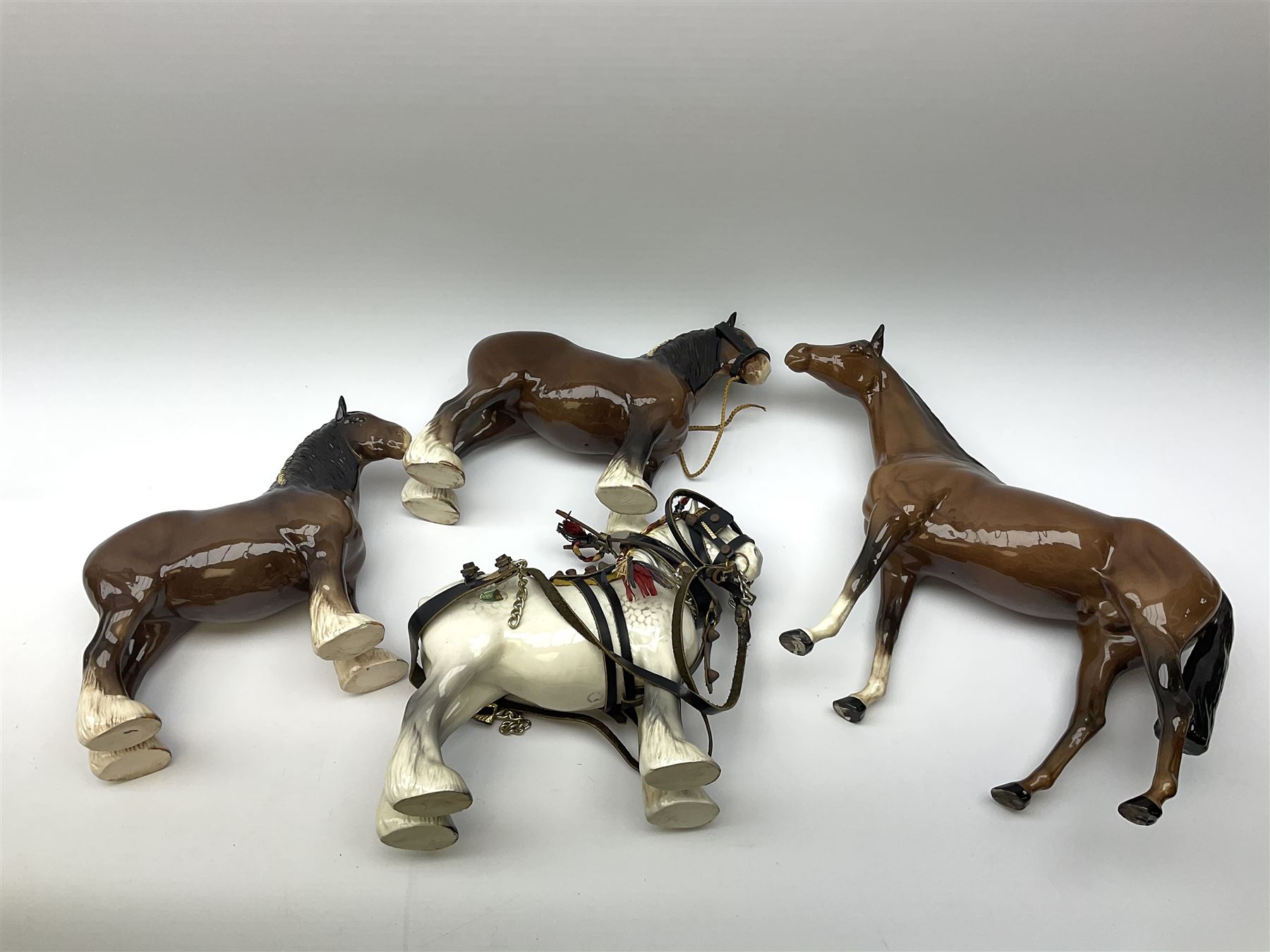 A Beswick large model of a Racehorse - Bild 3 aus 3