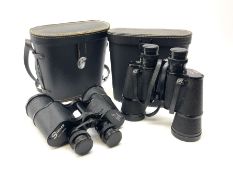 Two pairs of binoculars