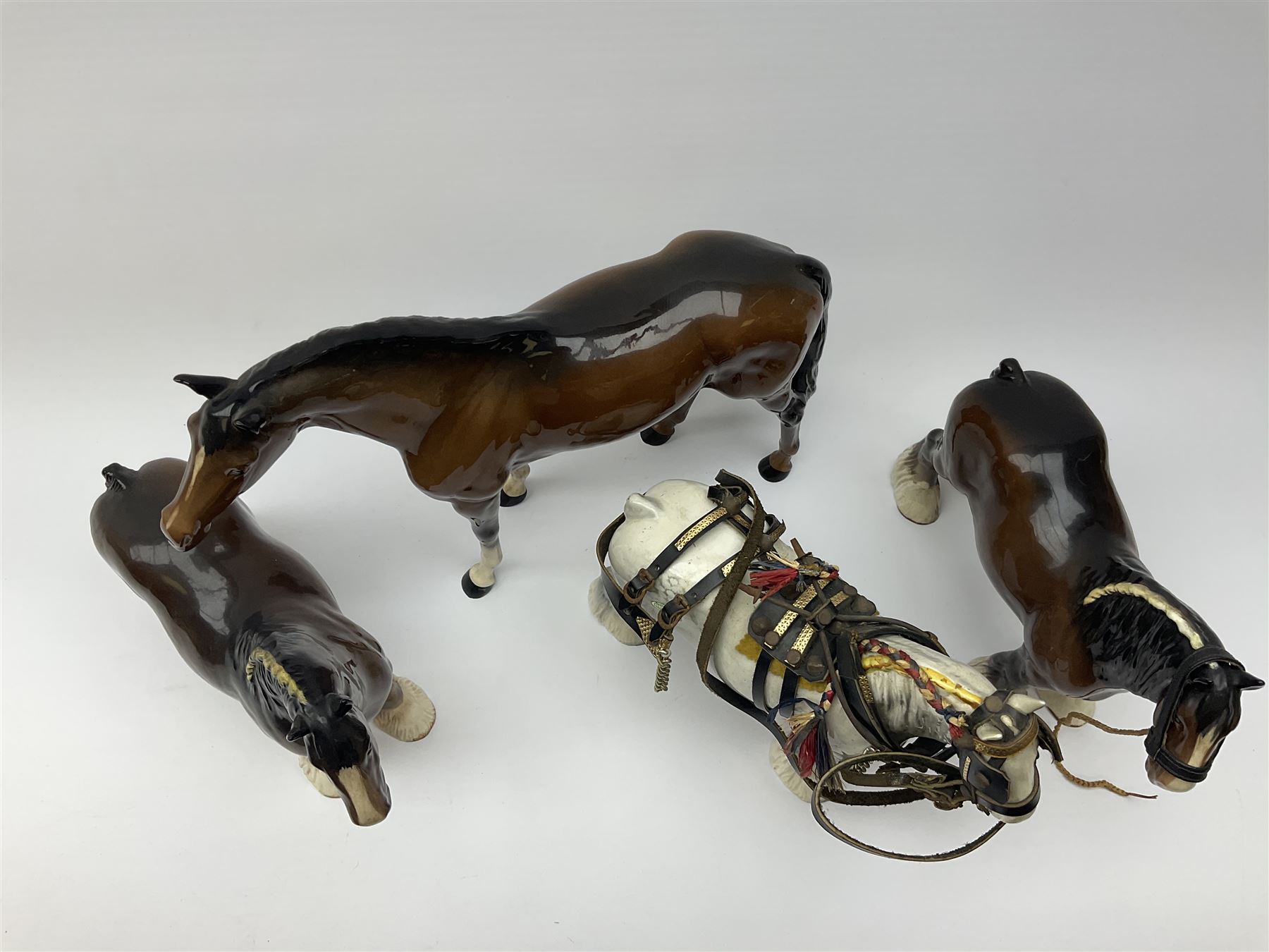 A Beswick large model of a Racehorse - Bild 2 aus 3