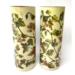 A pair of 19th century Doulton Lambeth vases