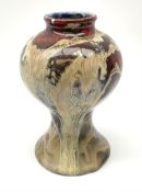 A Black Ryden pottery vase