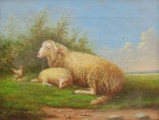 G T A* (19th century): Recumbent Sheep