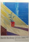 After David Hockney (British 1937-): 'Sun - David Hockney prints 1954-77'