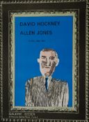 After David Hockney (British 1937-): 'David Hockney & Allen Jones'