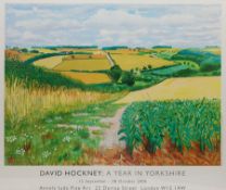 After David Hockney (British 1937-): 'A Year in Yorkshire'